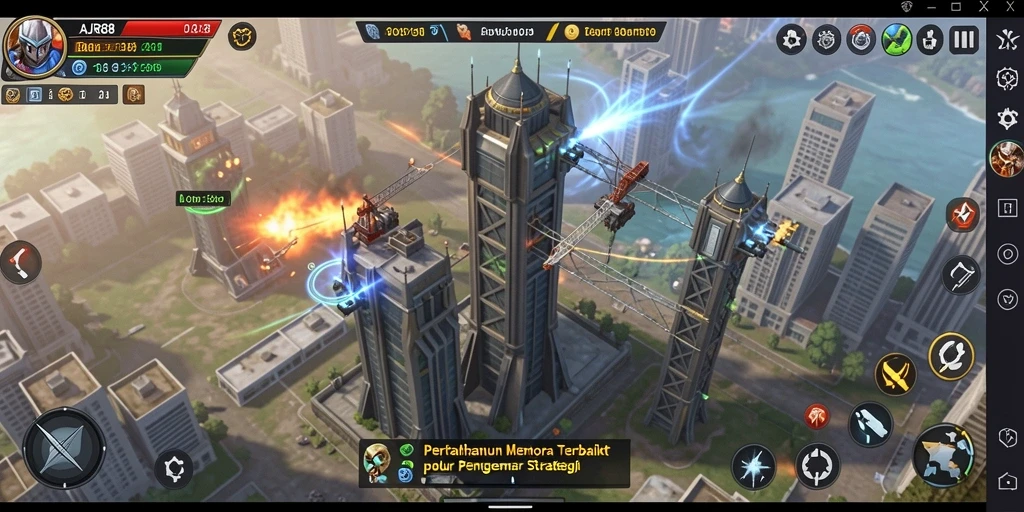 Tampilan gameplay AJR88 yang menawan dalam menyerang musuh.