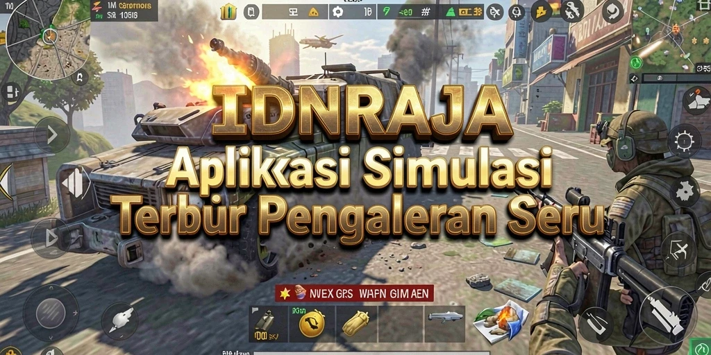 Tampilan menarik dari gameplay <strong>IDNRAJA</strong> dalam dunia simulasi yang imersif.