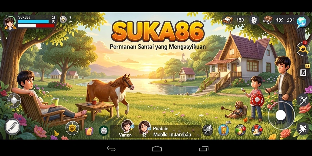 Tampilan gameplay <strong>SUKA86</strong> yang penuh warna dan menarik.