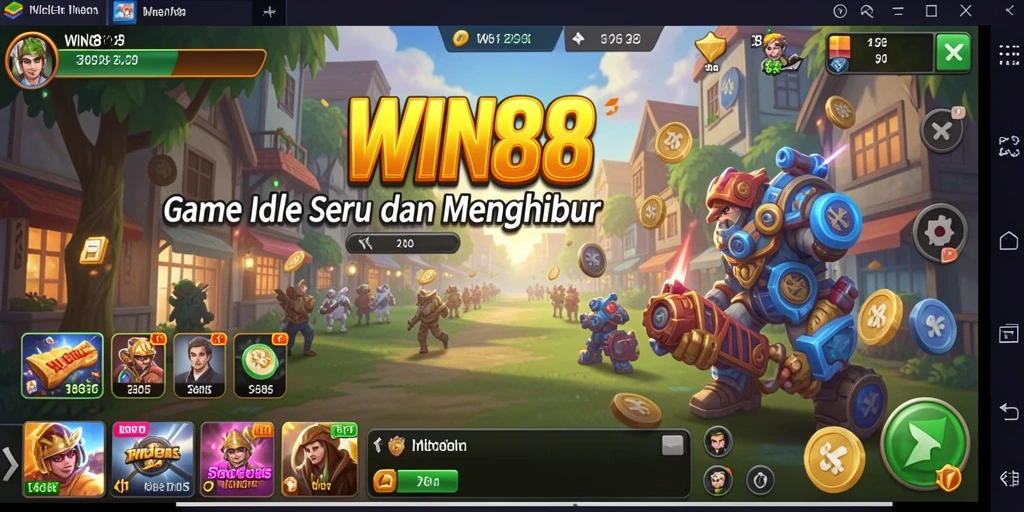 Tampilan gameplay <strong>WIN88</strong> yang menarik dan penuh warna.